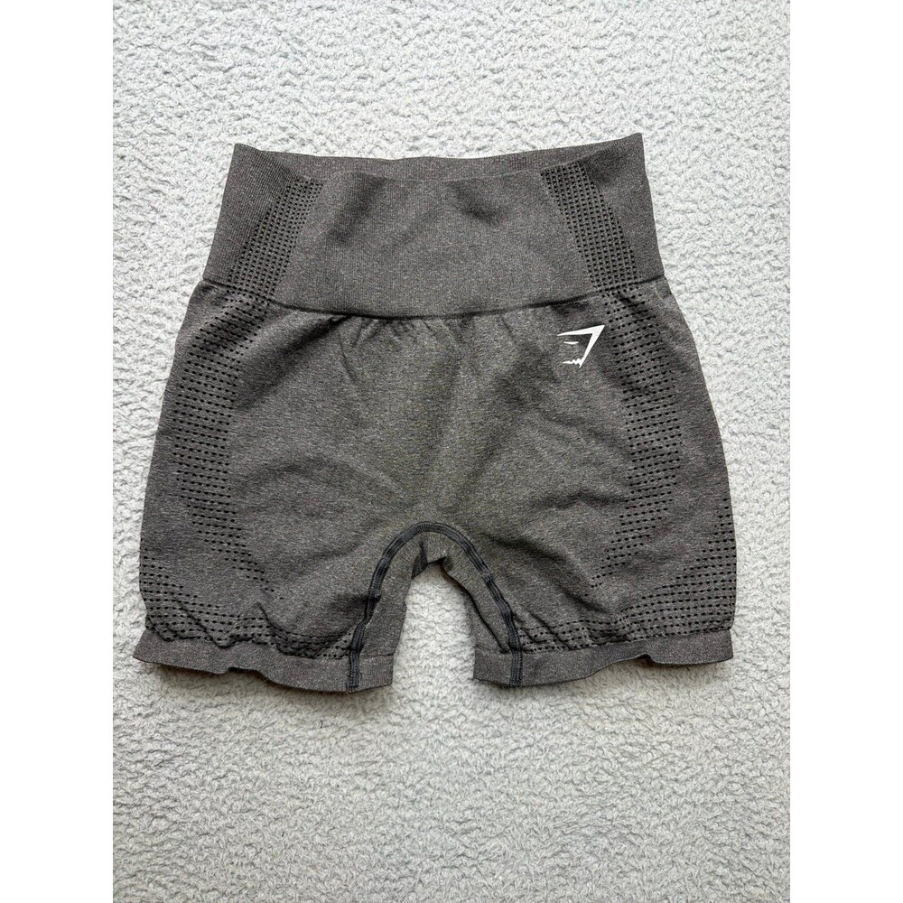 Gymshark Vital seamless shorts bike workout trail weight loss sz medium gray